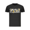 CAVALLI CLASS SHORT SLEEVE T-SHIRT MEN BLACK
