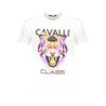 CAVALLI CLASS SHORT SLEEVE T-SHIRT MEN WHITE