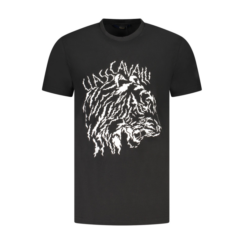 CAVALLI CLASS SHORT SLEEVE T-SHIRT MEN BLACK