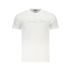 CAVALLI CLASS SHORT SLEEVE T-SHIRT MEN WHITE