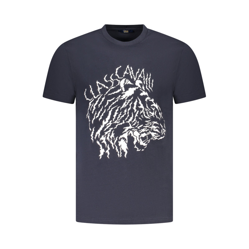 T-SHIRT À MANCHES COURTES CAVALLI CLASS HOMME BLEU