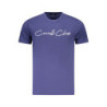 T-SHIRT À MANCHES COURTES CAVALLI CLASS HOMME BLEU