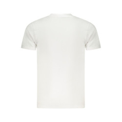 T-SHIRT À MANCHES COURTES CAVALLI CLASS HOMME BLANC
