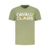 T-SHIRT À MANCHES COURTES CAVALLI CLASS HOMME VERT