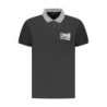 CAVALLI CLASS POLO SHORT SLEEVE MEN BLACK