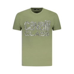 CAVALLI CLASS SHORT SLEEVE T-SHIRT MEN GREEN