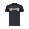 CAVALLI CLASS SHORT SLEEVE T-SHIRT MEN BLUE
