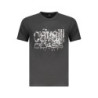 CAVALLI CLASS SHORT SLEEVE T-SHIRT MEN BLACK