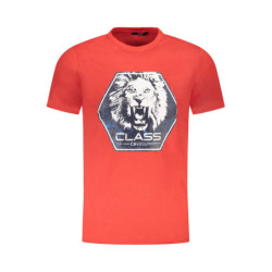 CAVALLI CLASS SHORT SLEEVE T-SHIRT MEN RED