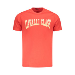 CAVALLI CLASS SHORT SLEEVE T-SHIRT MEN RED
