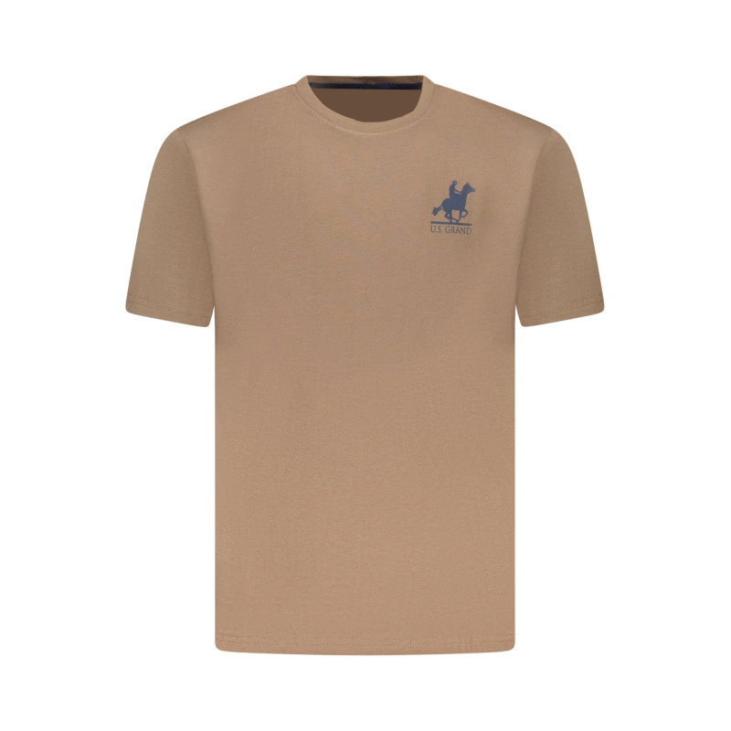 T-shirt à manches courtes pour homme US GRAND, marron