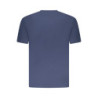 T-shirt à manches courtes bleu pour homme US GRAND