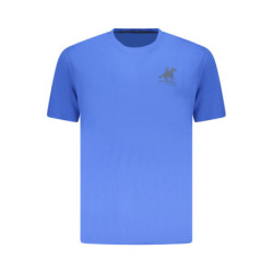 T-shirt à manches courtes bleu pour homme US GRAND