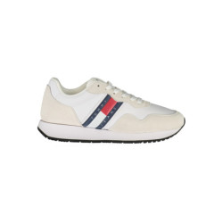 CHAUSSURES DE SPORT POUR HOMMES TOMMY HILFIGER BLANCHES