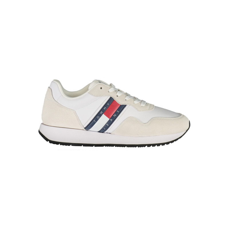 CHAUSSURES DE SPORT POUR HOMMES TOMMY HILFIGER BLANCHES