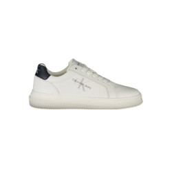 CHAUSSURES DE SPORT POUR HOMMES CALVIN KLEIN BLANCHES