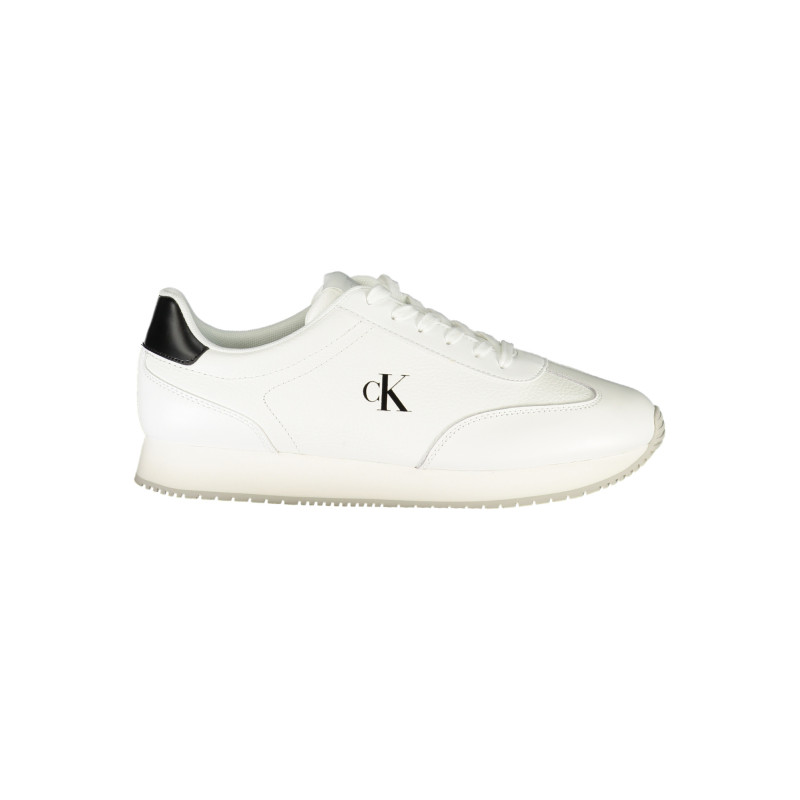 CHAUSSURES DE SPORT POUR HOMMES CALVIN KLEIN BLANCHES