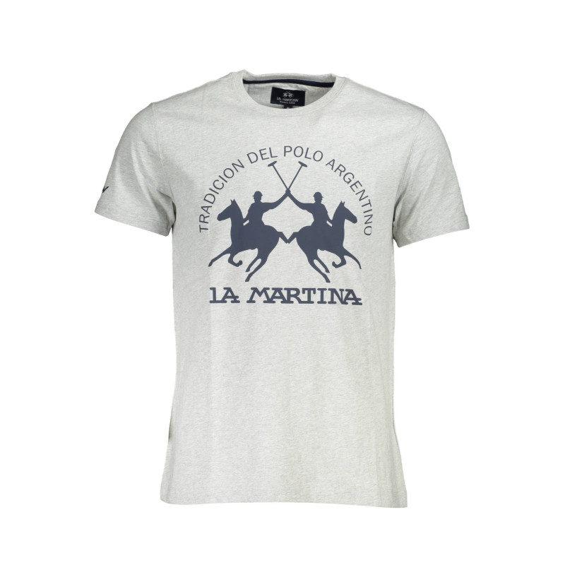 T-SHIRT MANCHES COURTES LA MARTINA HOMME GRIS