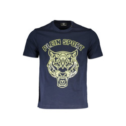 PLEIN SPORT SHORT SLEEVE T-SHIRT MEN BLUE