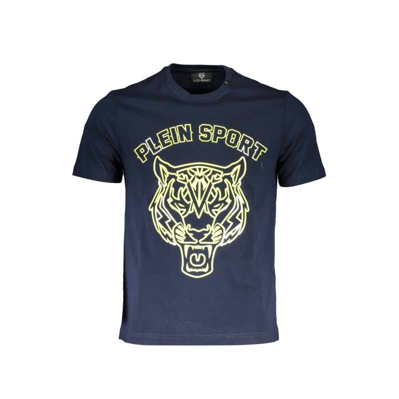 PLEIN SPORT SHORT SLEEVE T-SHIRT MEN BLUE