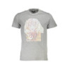 T-SHIRT À MANCHES COURTES CAVALLI CLASS HOMME GRIS
