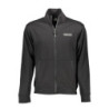 PLEIN SPORT MEN'S ZIP-UP SWEATSHIRT BLACK