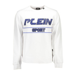 SWEAT-SHIRT ZIPPÉ PLEIN SPORT BLANC POUR HOMME