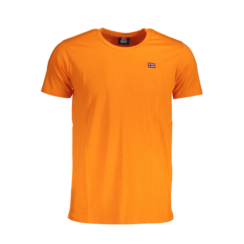 T-SHIRT À MANCHES COURTES POUR HOMME NORVÈGE 1963 ORANGE