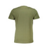 CAVALLI CLASS LONG SLEEVE T-SHIRT MEN'S SLEEVE T-SHIRT GREEN