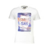 T-SHIRT À MANCHES COURTES CAVALLI CLASS HOMME BLANC