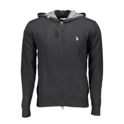 CARDIGAN POLO US HOMME NOIR