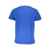 T-SHIRT MANCHES COURTES GIAN MARCO VENTURI BLEU POUR HOMME