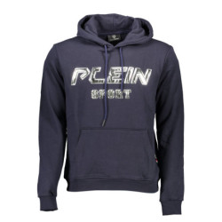 PLEIN SPORT SWEATSHIRT WITHOUT ZIP MEN BLUE