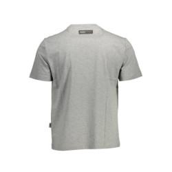 T-SHIRT PLEIN SPORT MANCHES COURTES HOMME GRIS