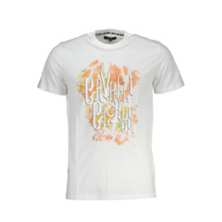 CAVALLI CLASS SHORT SLEEVE T-SHIRT MEN WHITE