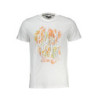 T-SHIRT À MANCHES COURTES CAVALLI CLASS HOMME BLANC