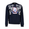 PLEIN SPORT SWEATSHIRT WITHOUT ZIP MEN BLUE