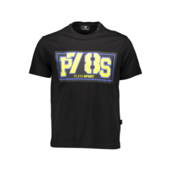 PLEIN SPORT SHORT SLEEVE T-SHIRT MEN BLACK