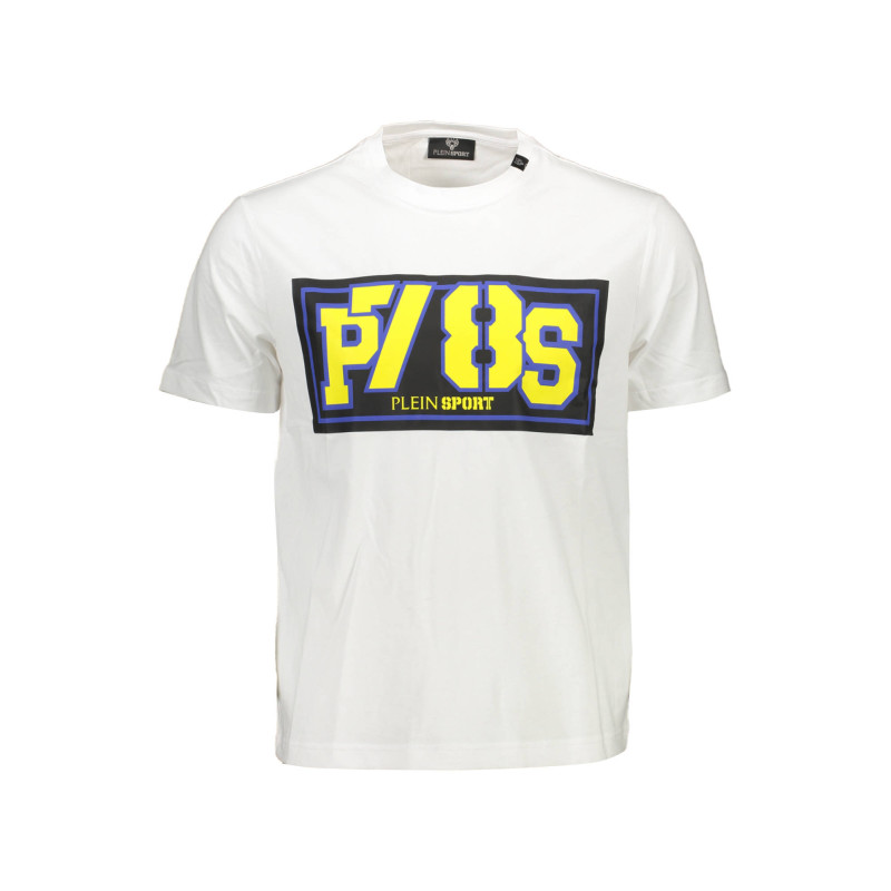 PLEIN SPORT SHORT SLEEVE T-SHIRT MEN WHITE