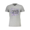T-SHIRT À MANCHES COURTES CAVALLI CLASS HOMME GRIS