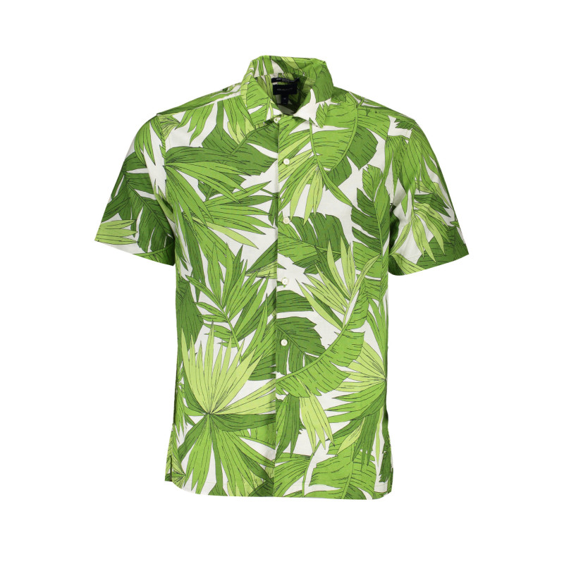 Chemise à manches courtes Gant pour homme, verte