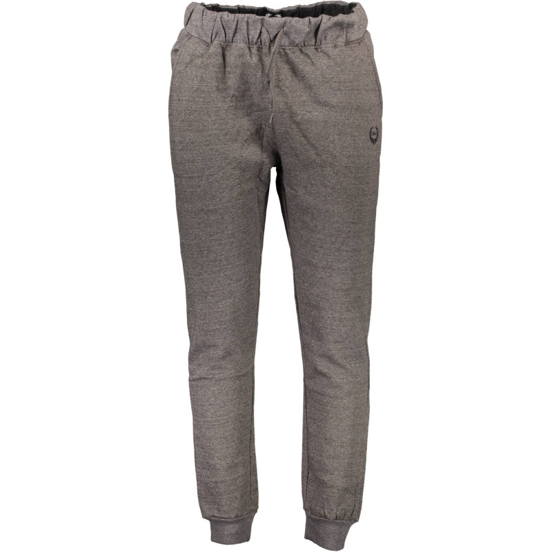 GIAN MARCO VENTURI MEN'S TROUSERS GREY