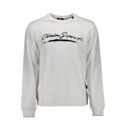 PLEIN SPORT MEN'S ZIP-UP SWEATSHIRT WHITE