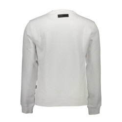 SWEAT-SHIRT ZIPPÉ PLEIN SPORT BLANC POUR HOMME
