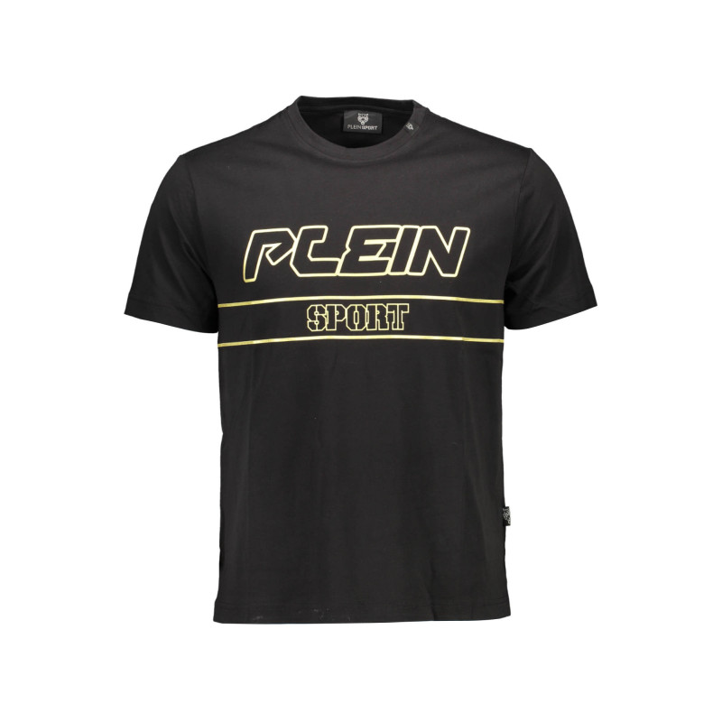 PLEIN SPORT SHORT SLEEVE T-SHIRT MEN BLACK