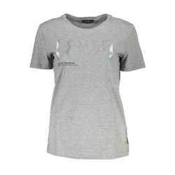 GUESS JEANS SHORT SLEEVE T-SHIRT WOMEN GREY