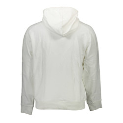 Sweat-shirt zippé homme Calvin Klein blanc
