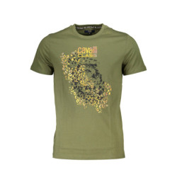 CAVALLI CLASS SHORT SLEEVE T-SHIRT MEN GREEN