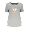 GUESS JEANS SHORT SLEEVE T-SHIRT WOMEN GREY