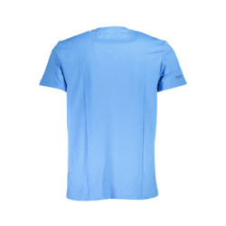 LA MARTINA MEN'S SHORT SLEEVE T-SHIRT BLUE